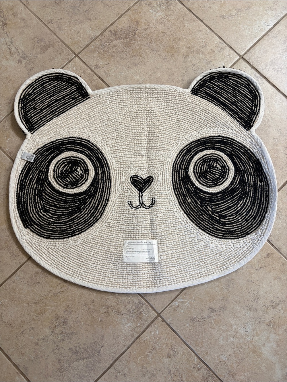 Panda Rug - Picture 2 of 3